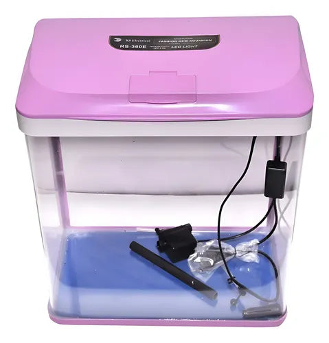 Aquário RS 500 EF Rosa • 55 Litros • 110V