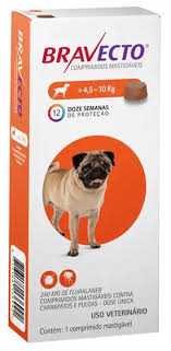 BRAVECTO 250MG DE (4,5 A 10 KG)