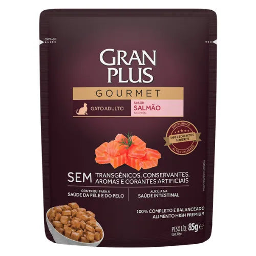 Gran Plus Gato Adulto • Sachê Salmão • 85 g