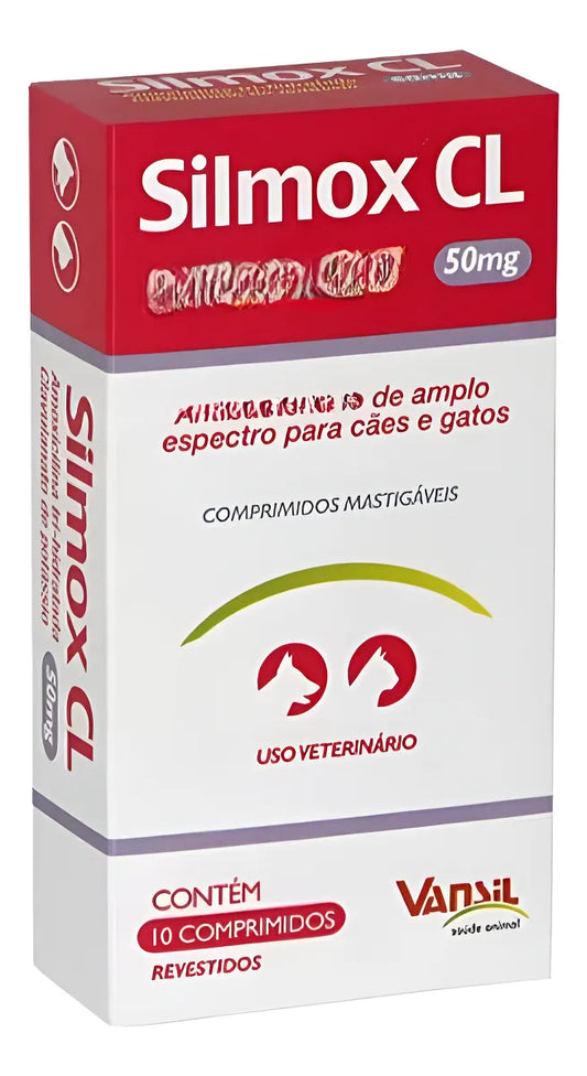 SILMOX CL 50MG C/10 COMPRIMIDOS