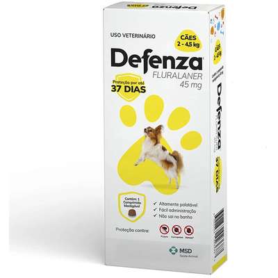 Defenza MSD – 45 mg (para cães de 2kg a 4,5 kg)