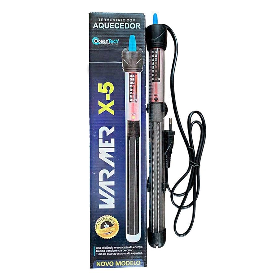 Termostato c/Aquecedor  X-5 – 150W  110V Ocean Tech