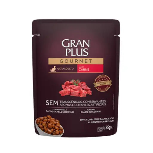 Gran Plus Gato Adulto • Sachê Carne • 85 g