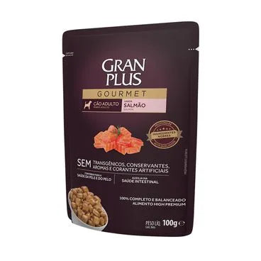 Gran Plus Cães Adultos • Sachê Salmão • 100 g