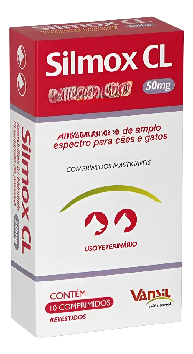 SILMOX CL 50MG C/10 COMPRIMIDOS