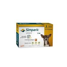 Simparic 1,3 a 2,5 kg 5mg und